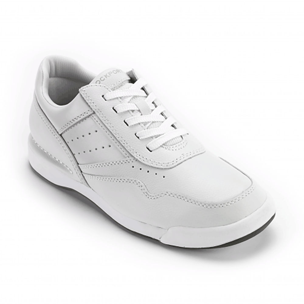 Rockport Mens Sneakers White - M7100 Prowalker - UK 049-ODNKTI